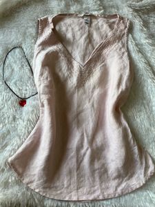 H&amp;M Peach Kurti Top ( V Pretty Irl)