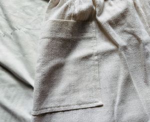 Cream/white Drawstring Shorts