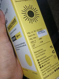 Dr. Algar Gel Sunscreen