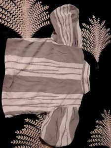 Striped Grey Top