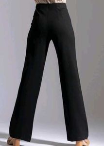 Black High-Waisted Trousers