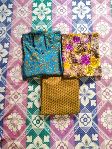 Floral Print Pajama Set (3 Pieces)