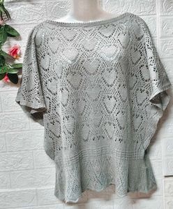 🎁Buy 2 Get 1 Free 🎁Silver Knit Top