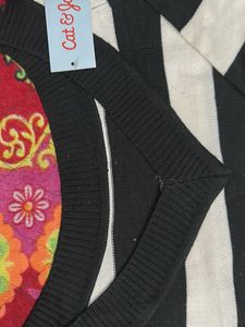 Striped Knit Sweater