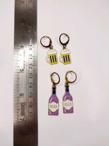 Funky Charm Earring Set of 4