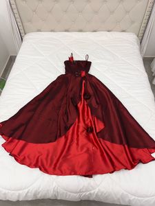 Elegant Burgundy Formal BallGown &amp; A line dress