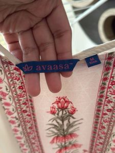 Avaasa Printed Frock Style Kurta For Women