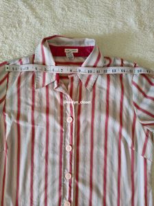 Striped Button-Down Shirt