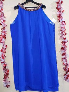 Flawless Blue One-Piece Dress 💙