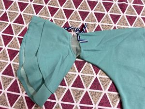 Green Crop Top