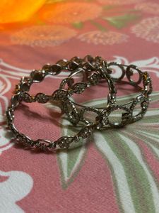 Silver Bangles Indian Wear