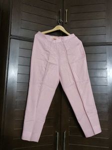 Pink Floral Embroidered Printed Silk Kurta Set