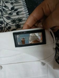 🤍White Straight Leg Pants👖
