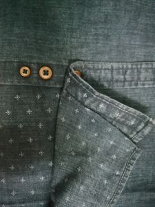 DENIM BLUE SHIRT 👚