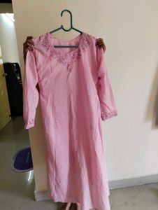 Function Wear Pink Salwar Suit With Stones