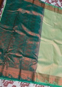 Elegant Green Saree