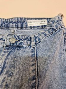 Acid Wash Cargo Jeans