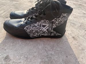 Black High Top Sneakers Liberty Men Ducani-3