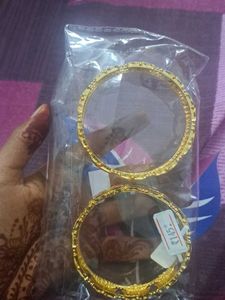 Gold Bangles - Set of 2