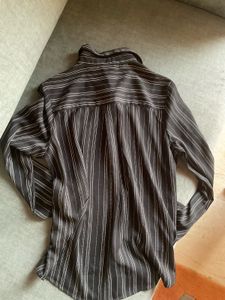 Striped Button-Down Shirt