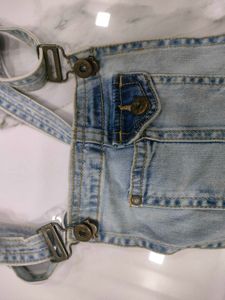 Short Denim Dungaree