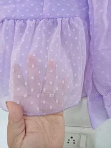 Women&#39;s Lavender Top
