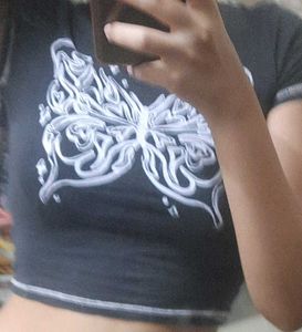 y2k Butterfly Graphic Tee