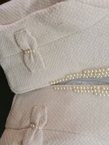 Stylish Pearl Warm Short Coat/Jacket