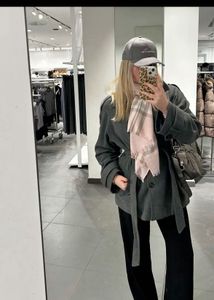 Burberry Pink  check Scarf