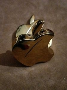 Vintage Golden Apple Logo Metal Lighter