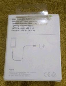 Apple Lightning to USB Cable Length 2 Mtr