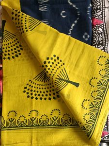 Mul Cotton Saree 2 Combo