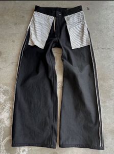 Wide Leg Black baggy Jeans