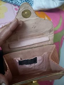 Zaferelli Woven Clutch