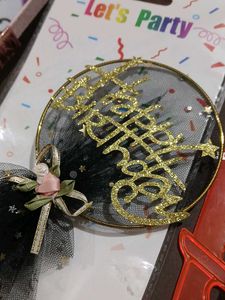Happy Birthday Cake Topper