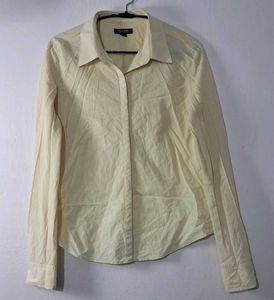 Light Yellow Button Up Shirt