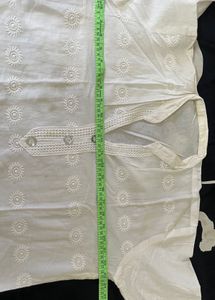 White Embroidered Kurta