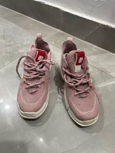 Pink Chunky Sneakers