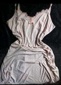 Lace Trim Nightsuit Combo