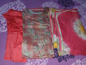 Floral Kurta Set With dupatta