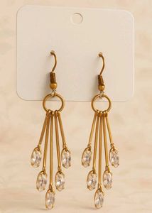 Elegant Gold Drop Earrings