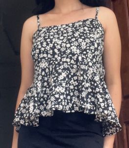 Floral Print Cami Top
