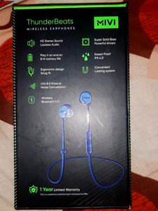 Combo Of New Mivi Neckband &amp; Roboteck Headphone