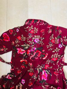 Floral Print Maxi Dress