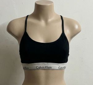 Calvin Klein Black Sports Bra