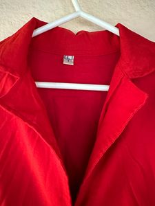 WOMEN WINTER RED COAT/BLAZER FOR