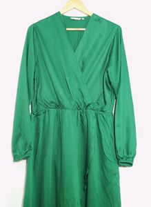 Mexx Green Westeren Women&#39;s Dress XL