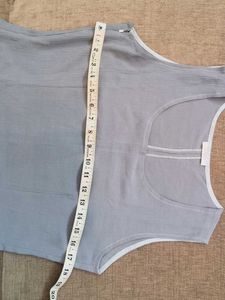 Light Blue Sleeveless Dress