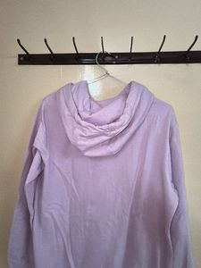 Lavender Hoodie with Graphic