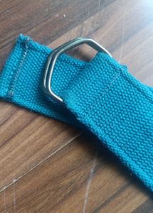 Teal Woven Belt